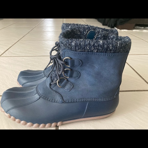 Bare trap fabulous water proof boot in blue - Picture 8 of 9